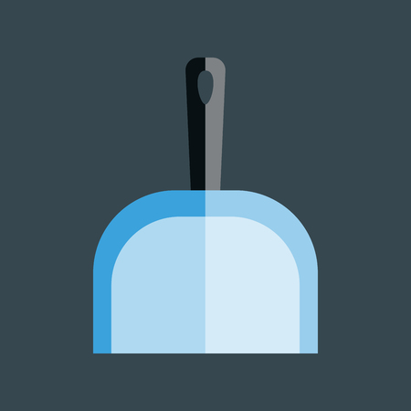 Dustpan vector icon.のイラスト素材