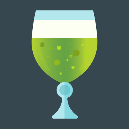 Beer glass vector.のイラスト素材