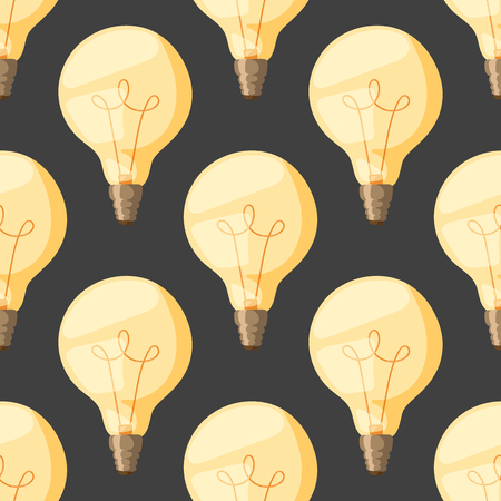 Light bulb vector illustration setのイラスト素材