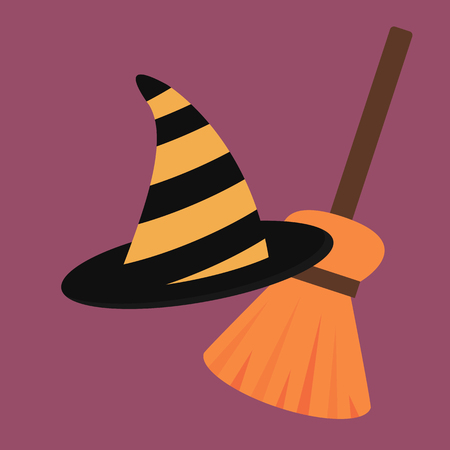 Cartoon halloween vector illustrationのイラスト素材