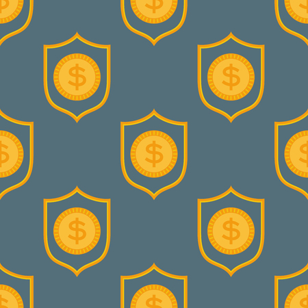 Cartoon illustration of dollar currency symbolのイラスト素材