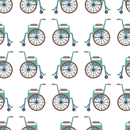 wheelchair vectorのイラスト素材