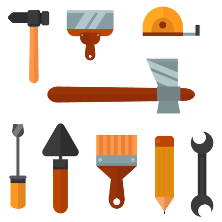 Construction tools icon.のイラスト素材
