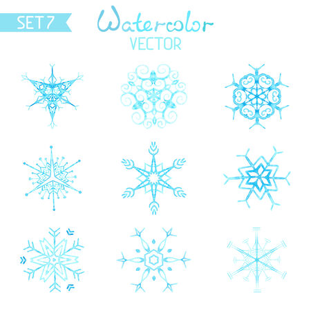 Christmas design elements isolated on white background.のイラスト素材