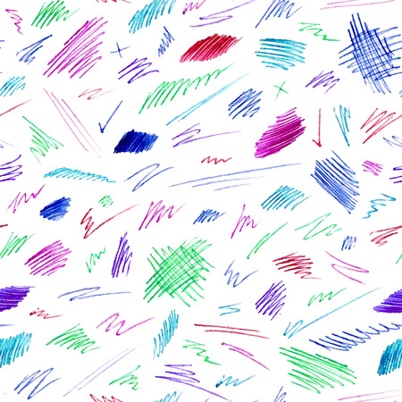 Various shapes on white background.のイラスト素材