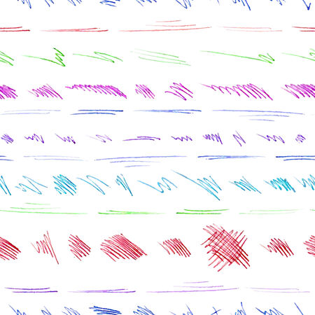 Various shapes on white background. のイラスト素材