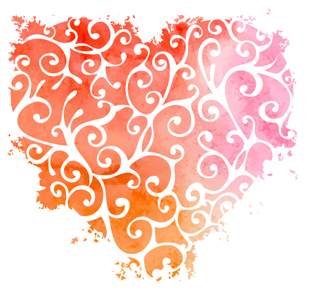 Valentine\'s background. Colorful template.のイラスト素材