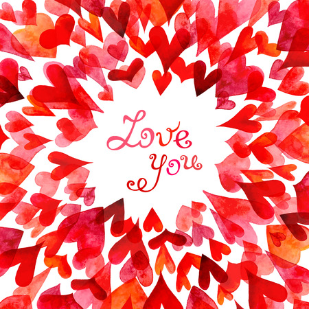 There is place for your text in the center.のイラスト素材