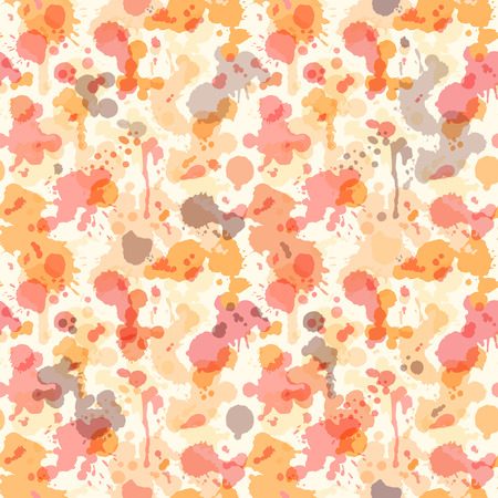 Watercolor composition for scrapbook design. Seamless pattern can be used for wallpapers, web page backgrounds or wrapping papers.のイラスト素材