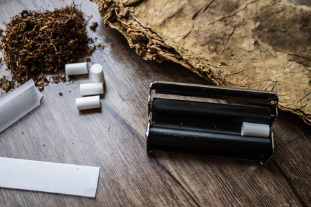Smoking setの写真素材