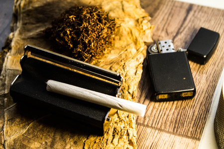 Smoking setの写真素材
