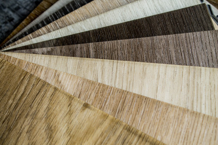 Vinyl strips for laying on the floor. Floor coveringsの写真素材