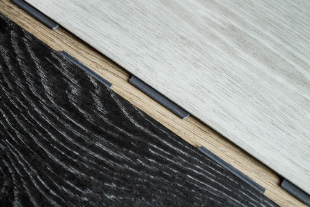 Vinyl strips for laying on the floor. Floor coverings.の写真素材