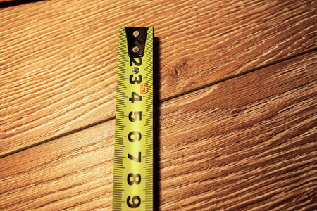 Samples of laminate and parquet board. Selection and types of floor coverings.の写真素材