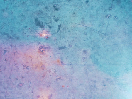 Grunge old wall texture. Scratches and cracks on the wall. Cyberpunk texture. Dark wallpaper.の写真素材