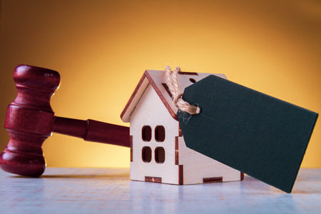 Arrest of real estate. The court will confiscate the property. The house was sold in court. Home...