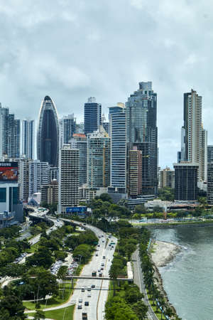 View of Panama Cityのeditorial素材