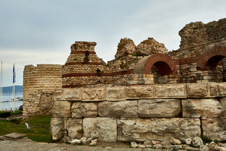 Ruins of the ancient city of Chersonesos, Sevastopol, Crimea