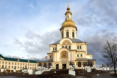 Church of the Intercession of the Blessed Virgin Mary in Yaroslavl, Russiaの写真素材