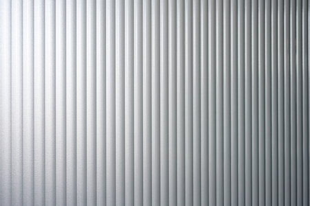 Abstract ribbed glass background.の写真素材