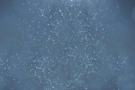 Horizontal shot of abstract background with bokeh. Windshield wiper spray on the window.