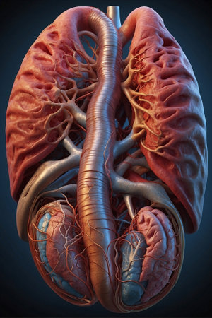 Image of Human Internal Organs: Medical Examination, Illustration of Human Internal Organs: Medical Examination, Educationの素材