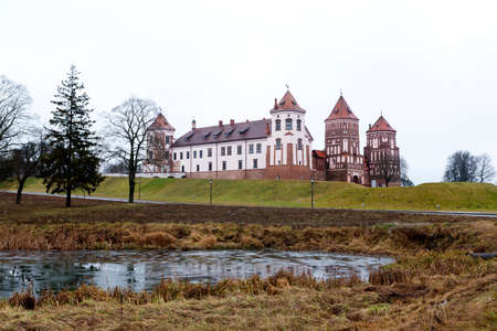 Grand view to Castle of Mir Belarusのeditorial素材