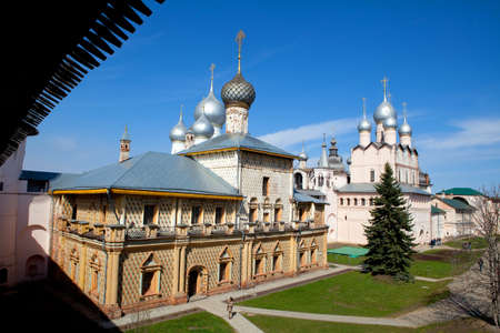 A view of Kremlin in Rostov the Great  Russia 