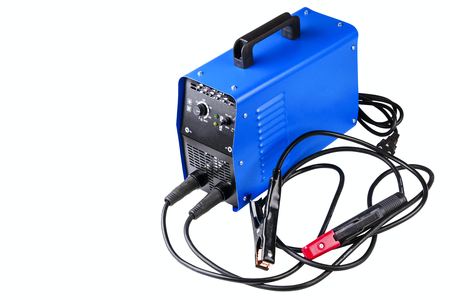 inverter welding machine isolated on white backgroundの写真素材