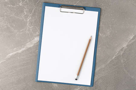 open notepad on the marble table top view,
business conceptの写真素材