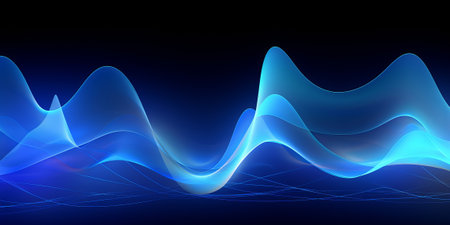 iridescent light streaks with a bright background, neon streaks and stripes, multicolored blurred line light, by ai generativeの素材