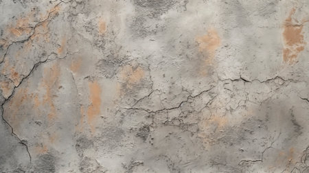 grey fine old concrete texture background, flat lay, by ai generativeの素材