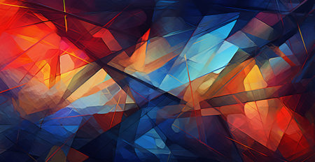 explosions and streaks of rainbow colors. wallpapers of emotional and expressive colors, by ai generativeの素材