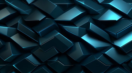 Science fiction beautiful geometrically correct futuristic wallpaper. High Tech dark with rectangular sci fi background., by ai generativeの素材