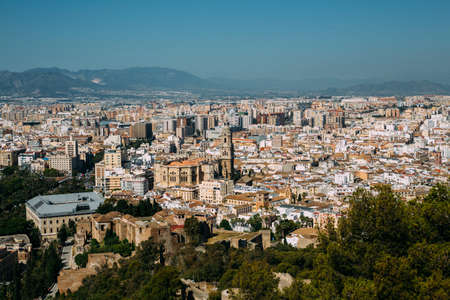 observation, stone, contemporary, apartment, fortification, citadel, iberian, tower, coniferous, sky, panoramic, hotels, modern, tourismの写真素材