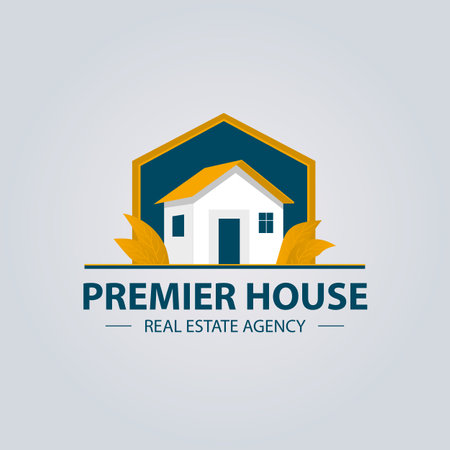 Real Estate, Property and Construction Logo Design. vector logotypeのイラスト素材
