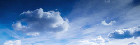 blue sky background with clouds