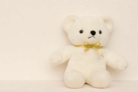 White bear toyの写真素材