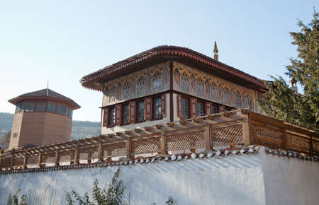 Bakhchisaray, Ukraine - January 04, 2012. Museum 'Residency of Crimean Khan'. Former harem. Muslim architectureのeditorial素材