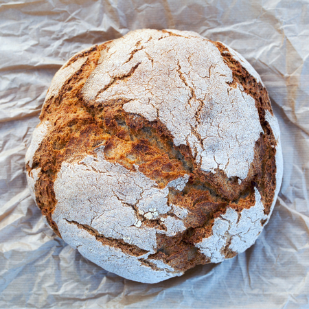 Close-up of traditional bread