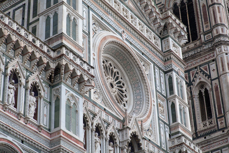 Santa Maria del Fiore close up, Florence, Italyの写真素材