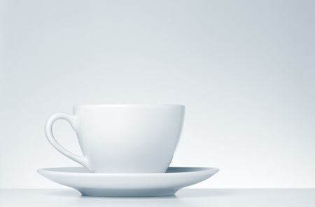 coffee cup white background minimalism concept