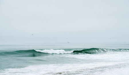 rippled ocean water, wave sea backgroundの写真素材
