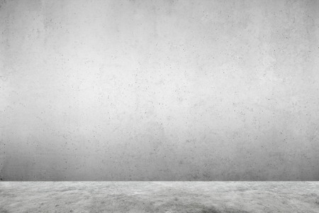 concrete cement floor and wall empty studio room background interior, display productsの写真素材