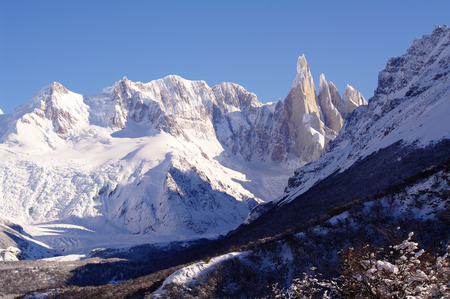 Cerro Torre rangeの写真素材