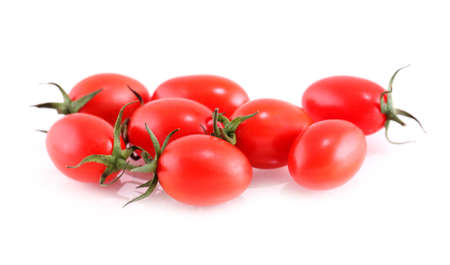 Tomato on a white background.の写真素材