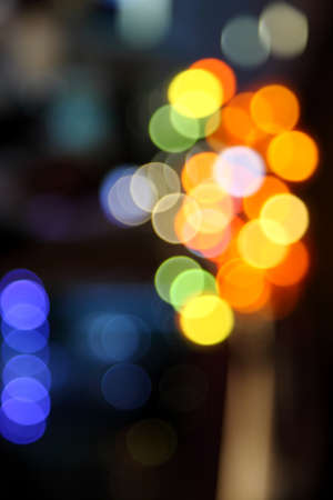 Abstract bokeh background of Christmaslightの写真素材