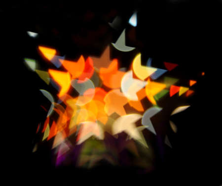 Abstract bokeh background of Christmaslight 