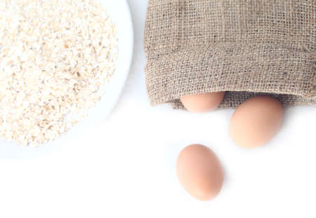 Many eggs are in the bag  の写真素材