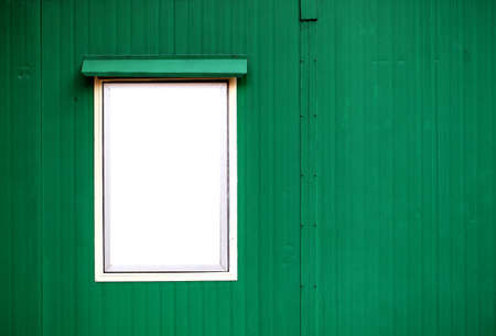 Closed plastic windowの写真素材